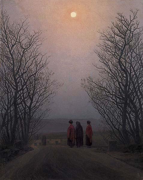 Caspar David Friedrich Easter Morning oil painting image
